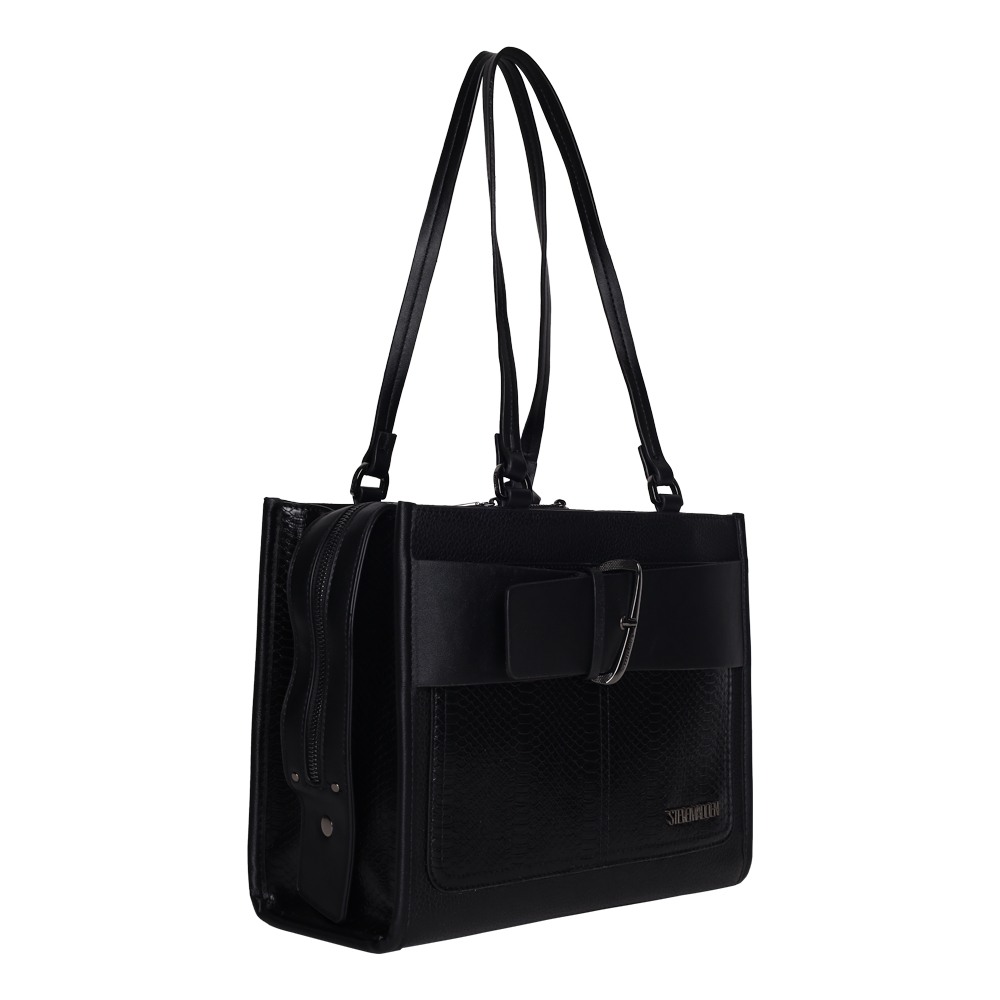 Bjinny Black Satchel