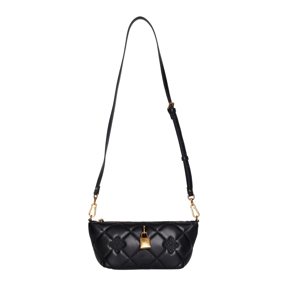 Benno Black-Gold Crossbody