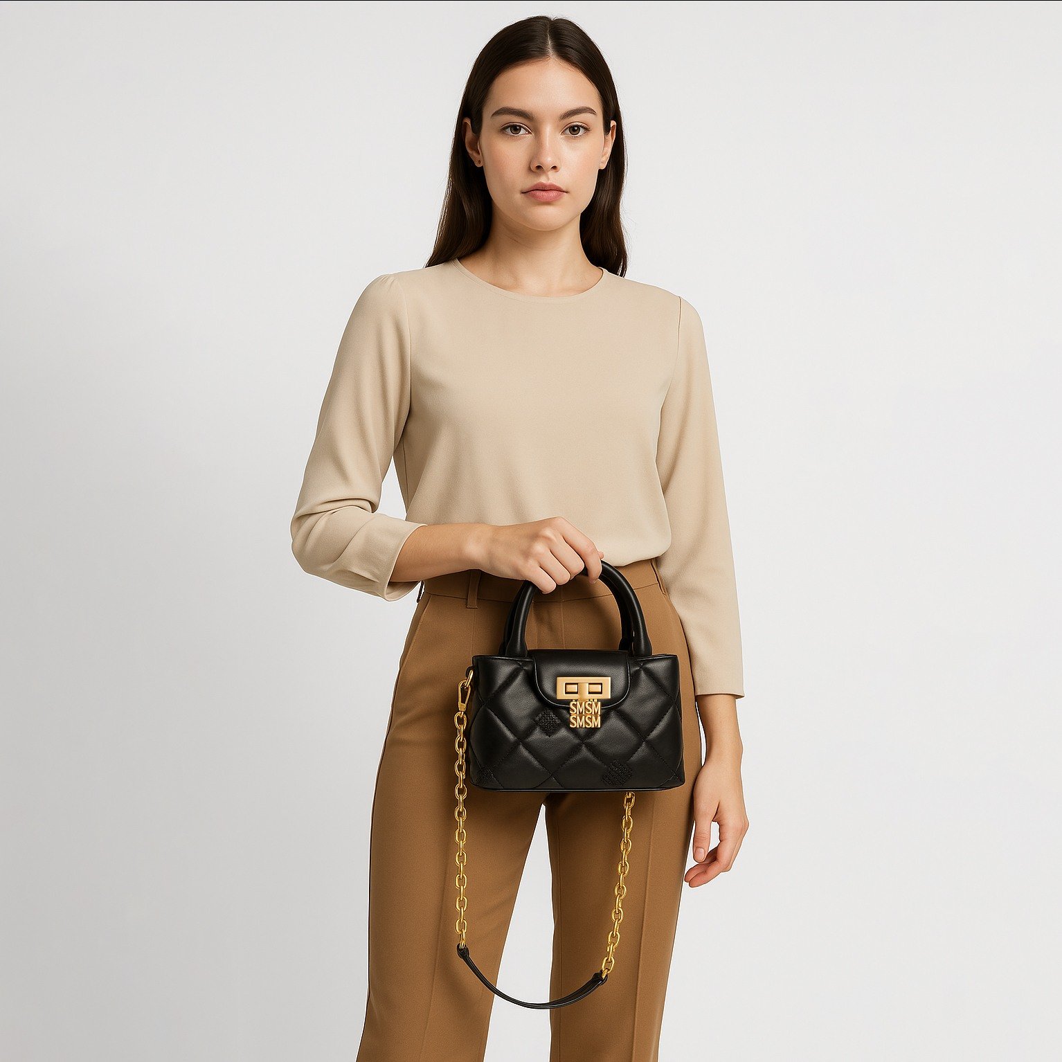 BOSCO Black Satchel
