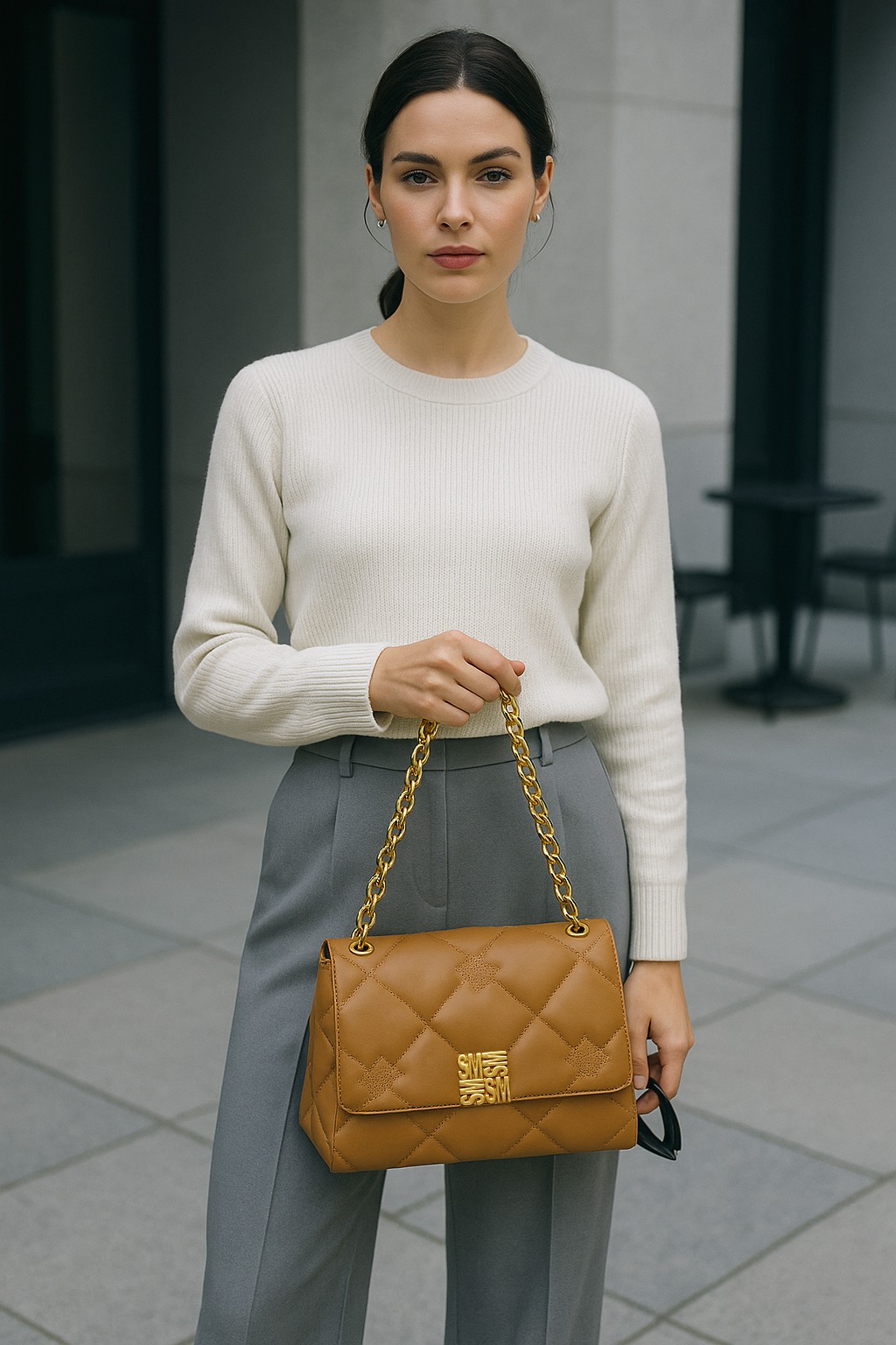 BLANCH Natural Satchel