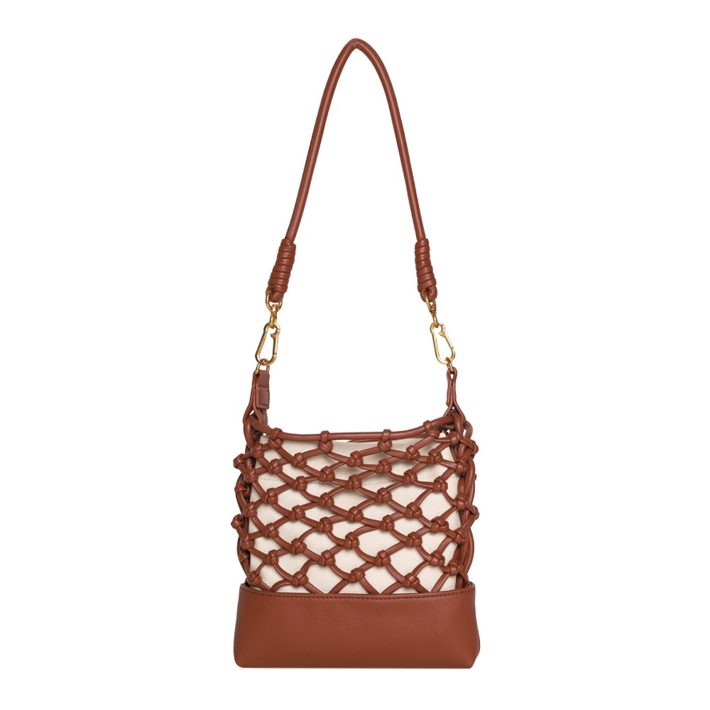 Barda Cognac-Bone Crossbody