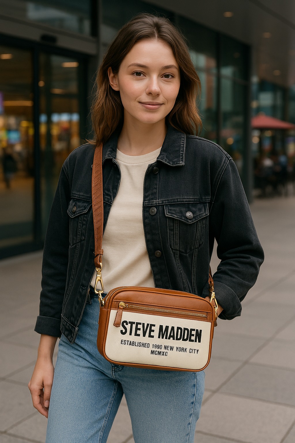 BAIZE Brown Crossbody