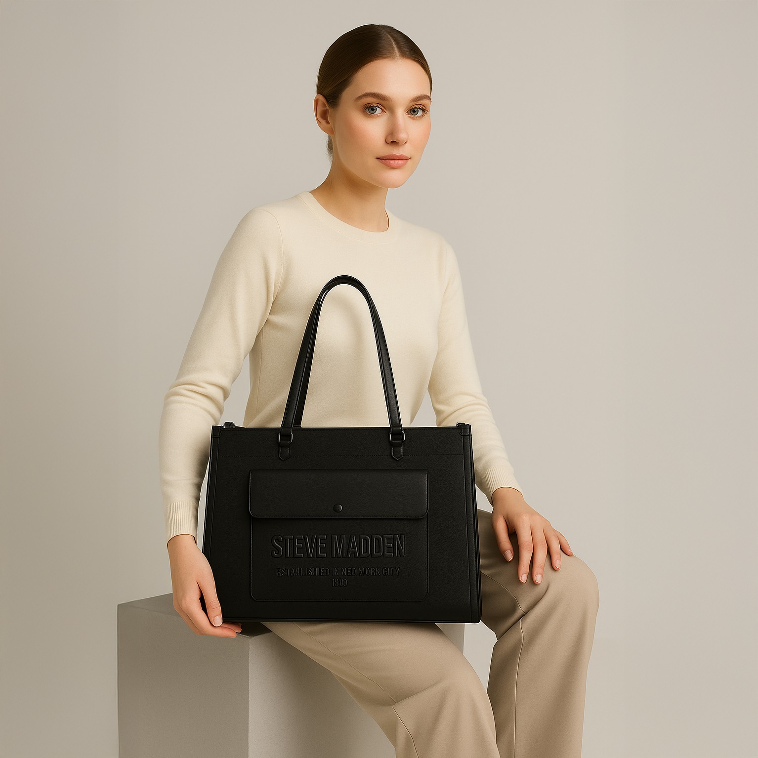 BENCE Black Tote