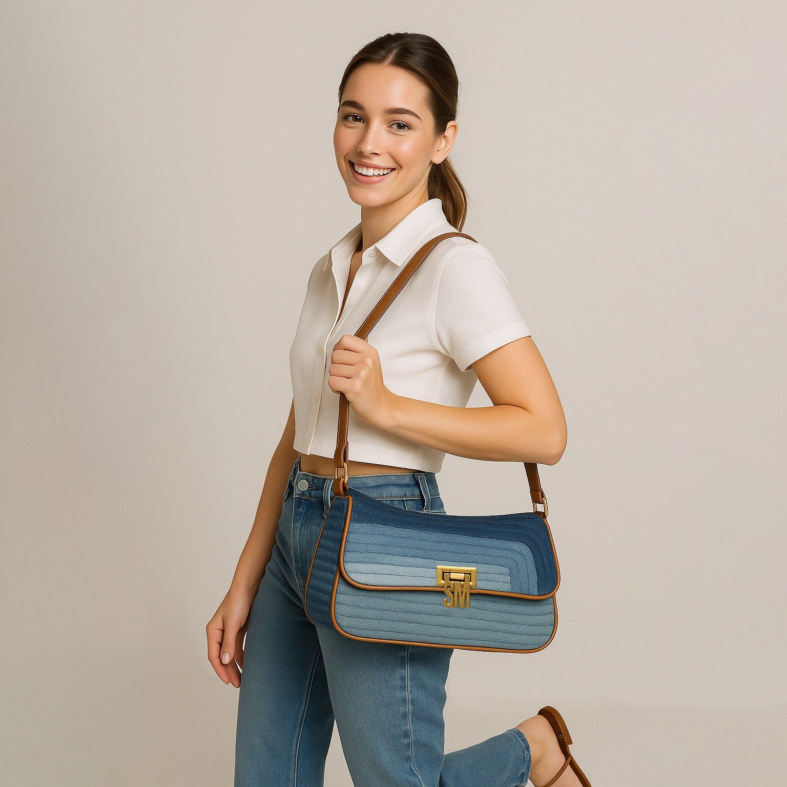 BKES-N Blue Crossbody