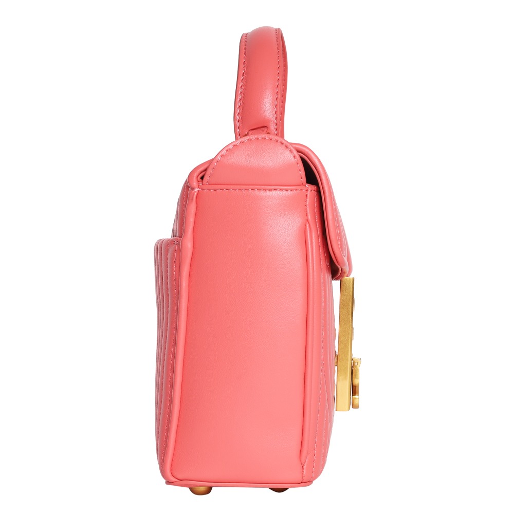 Bkhy Coral-Gold Crossbody