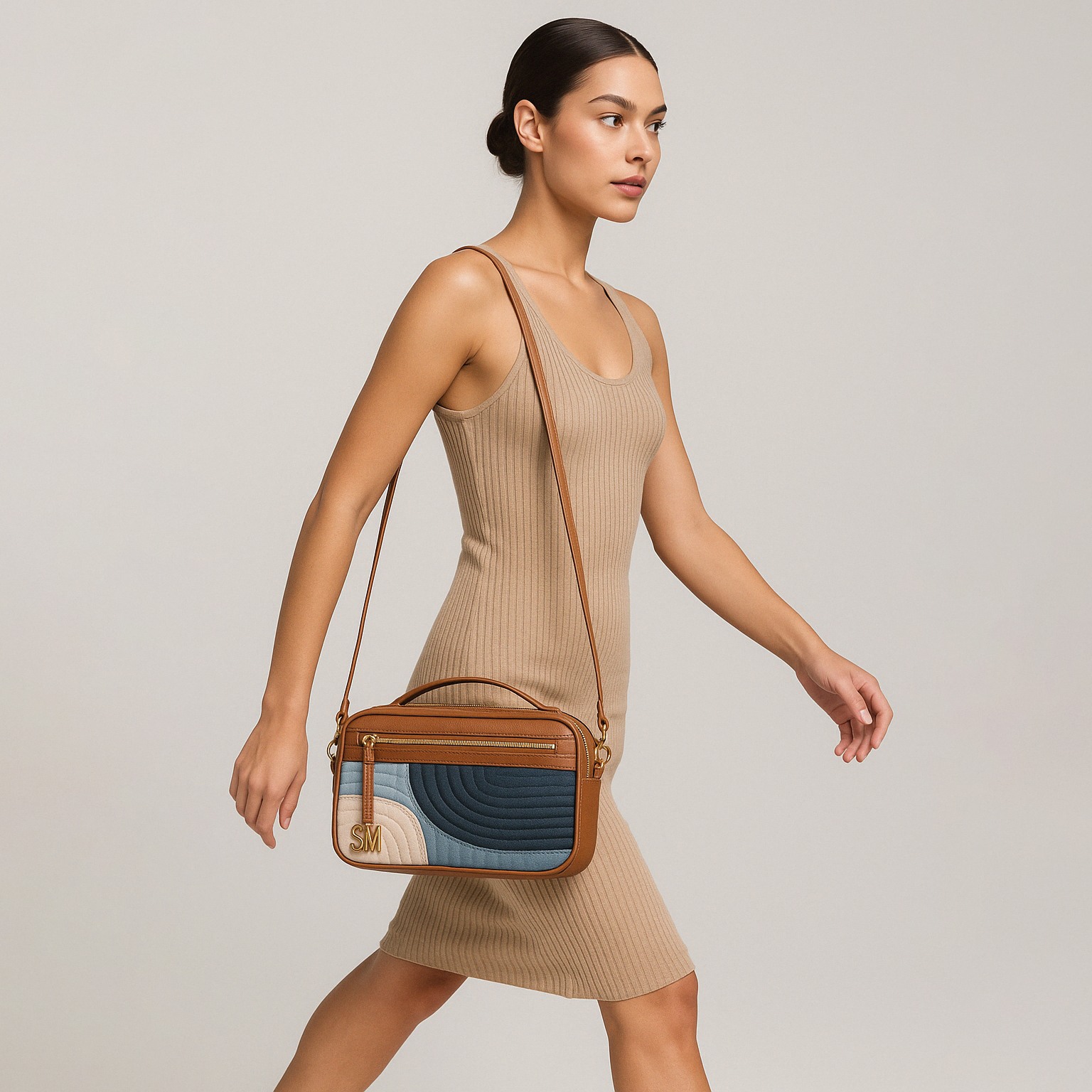 BKORT-N Blue Crossbody