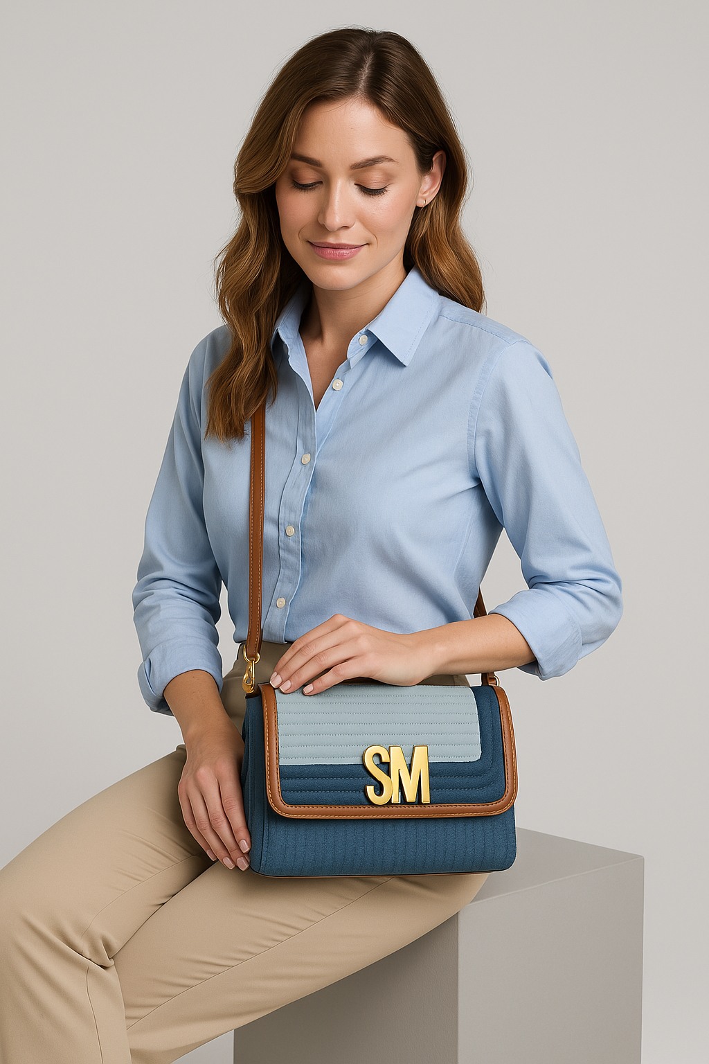BTYL-N Blue Crossbody