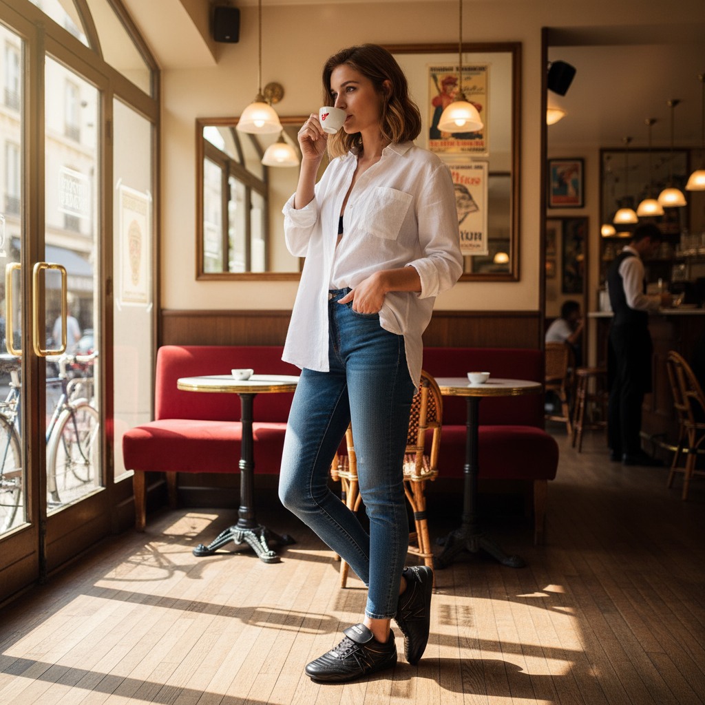 Freekick Black-Silver Sneakers