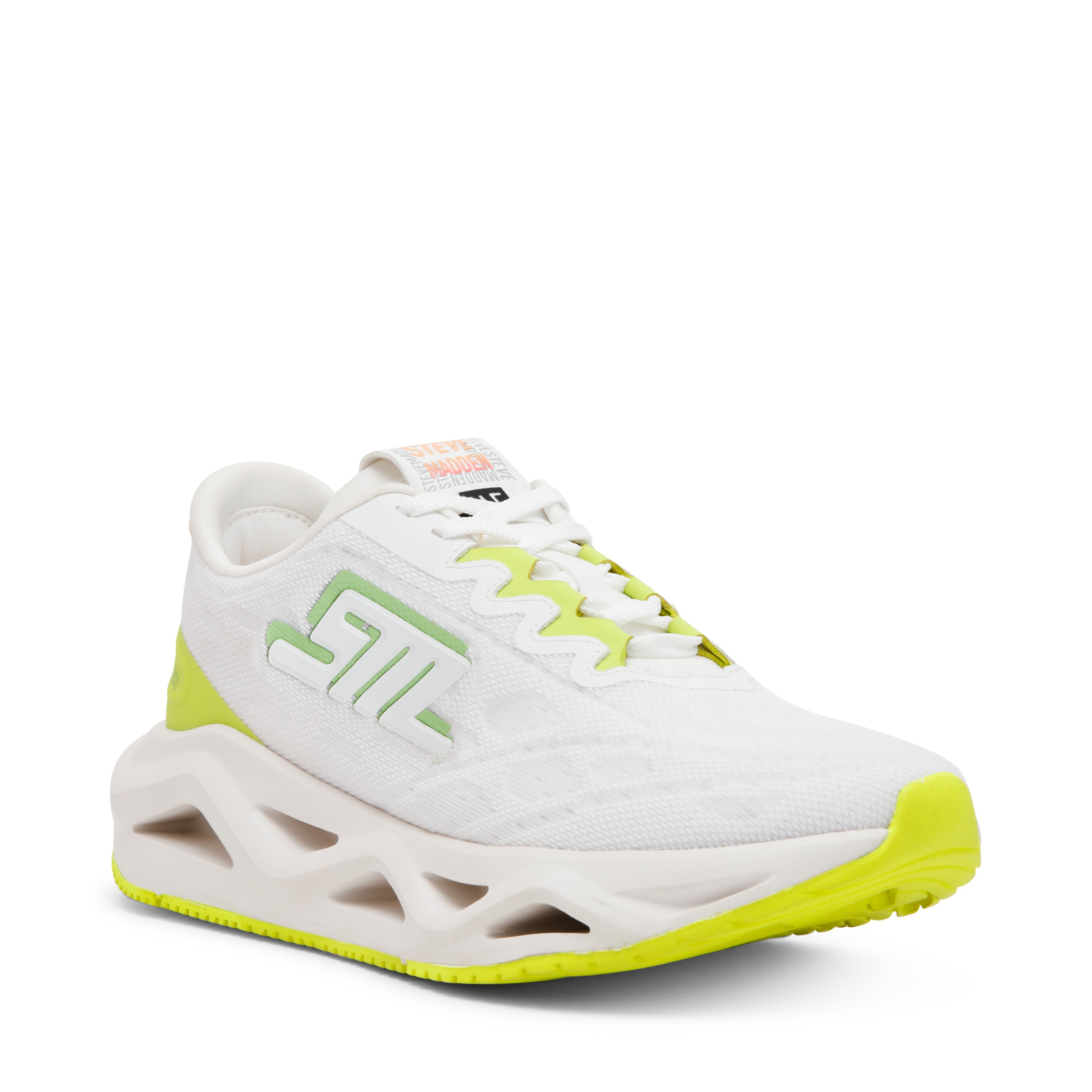 Hurdle 1 White/Lime Sneakers