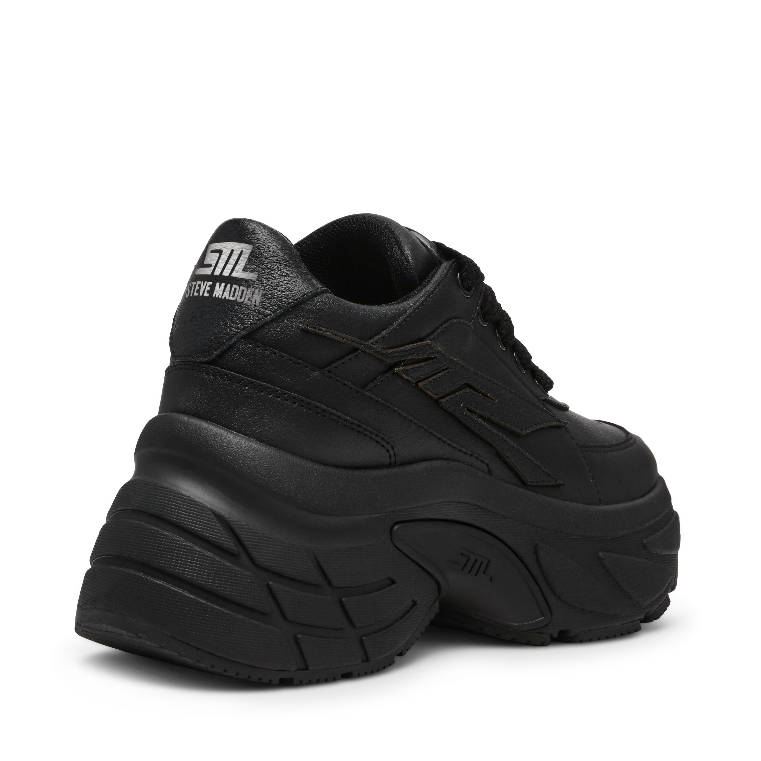 Bionic 2R Black Action Leather Sneakers