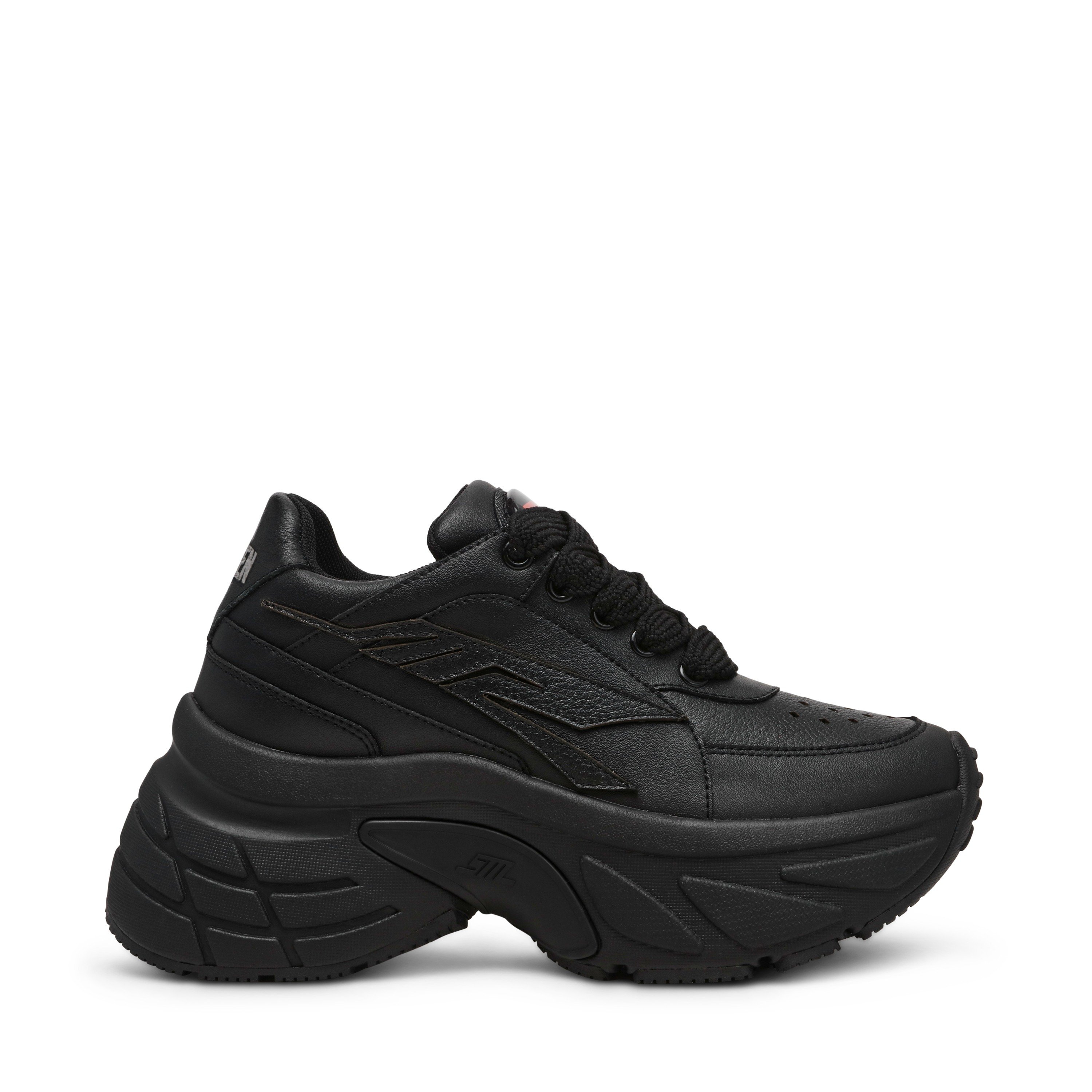 Bionic 2R Black Action Leather Sneakers