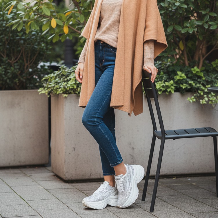 Bionic 2R Rhinestone Sneakers