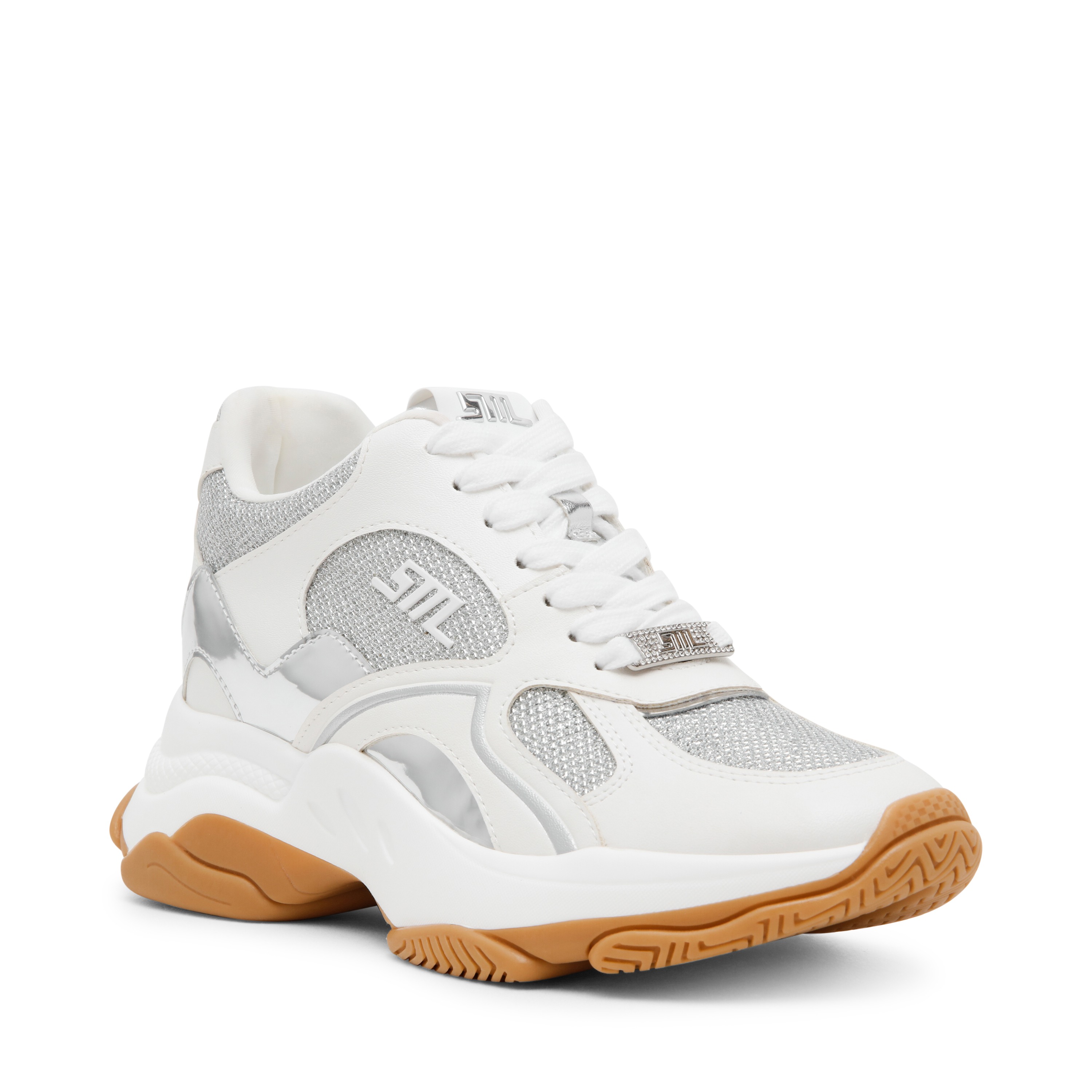 MADHOUSE White/Silver Sneakers