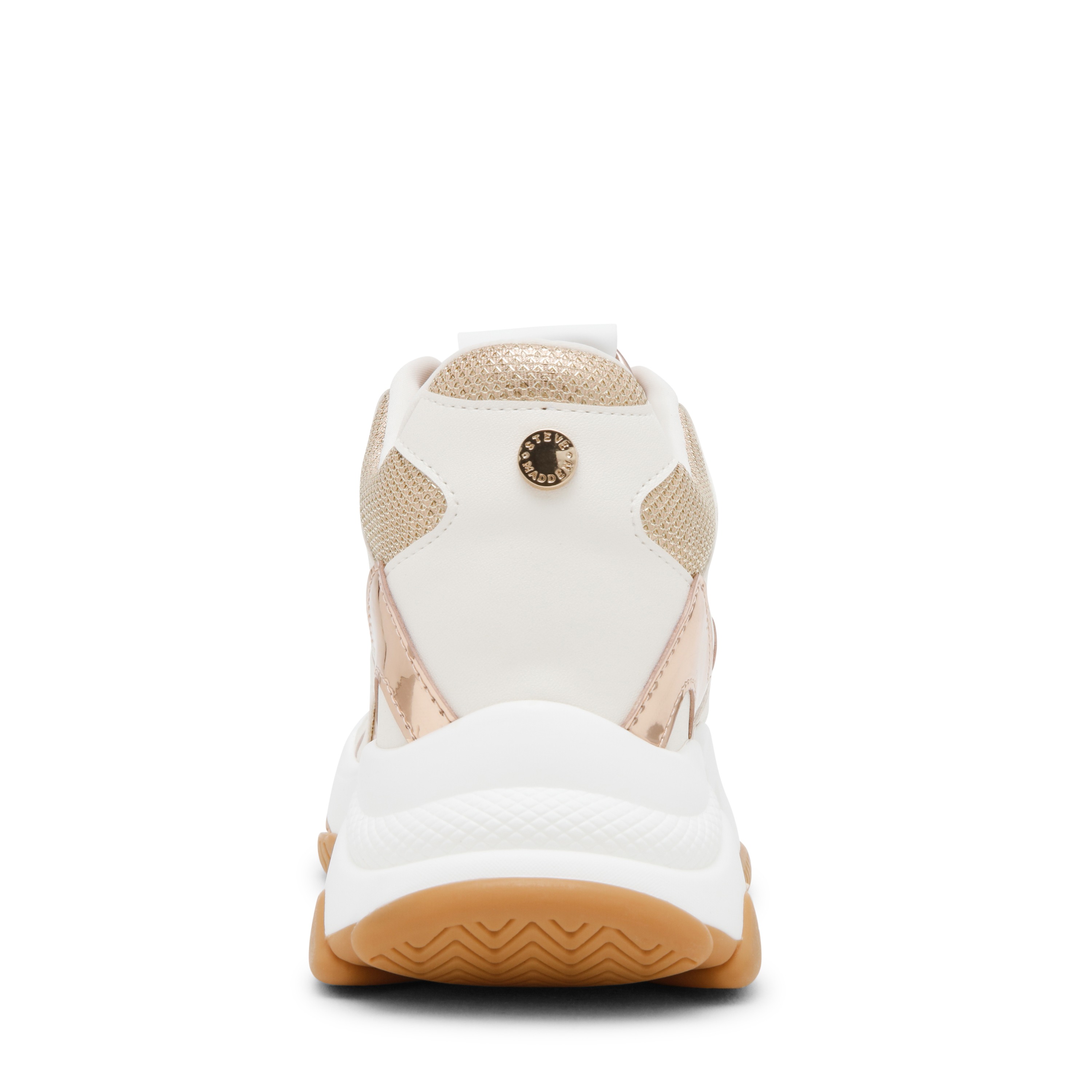 MADHOUSE Cream Rose Gold Sneakers