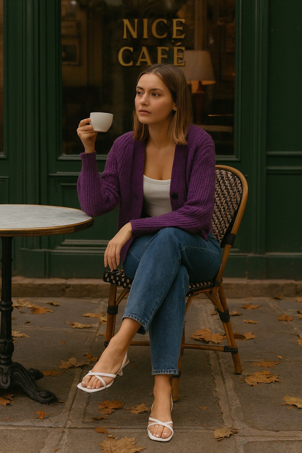 Infuzer White Patent Heels Sandals