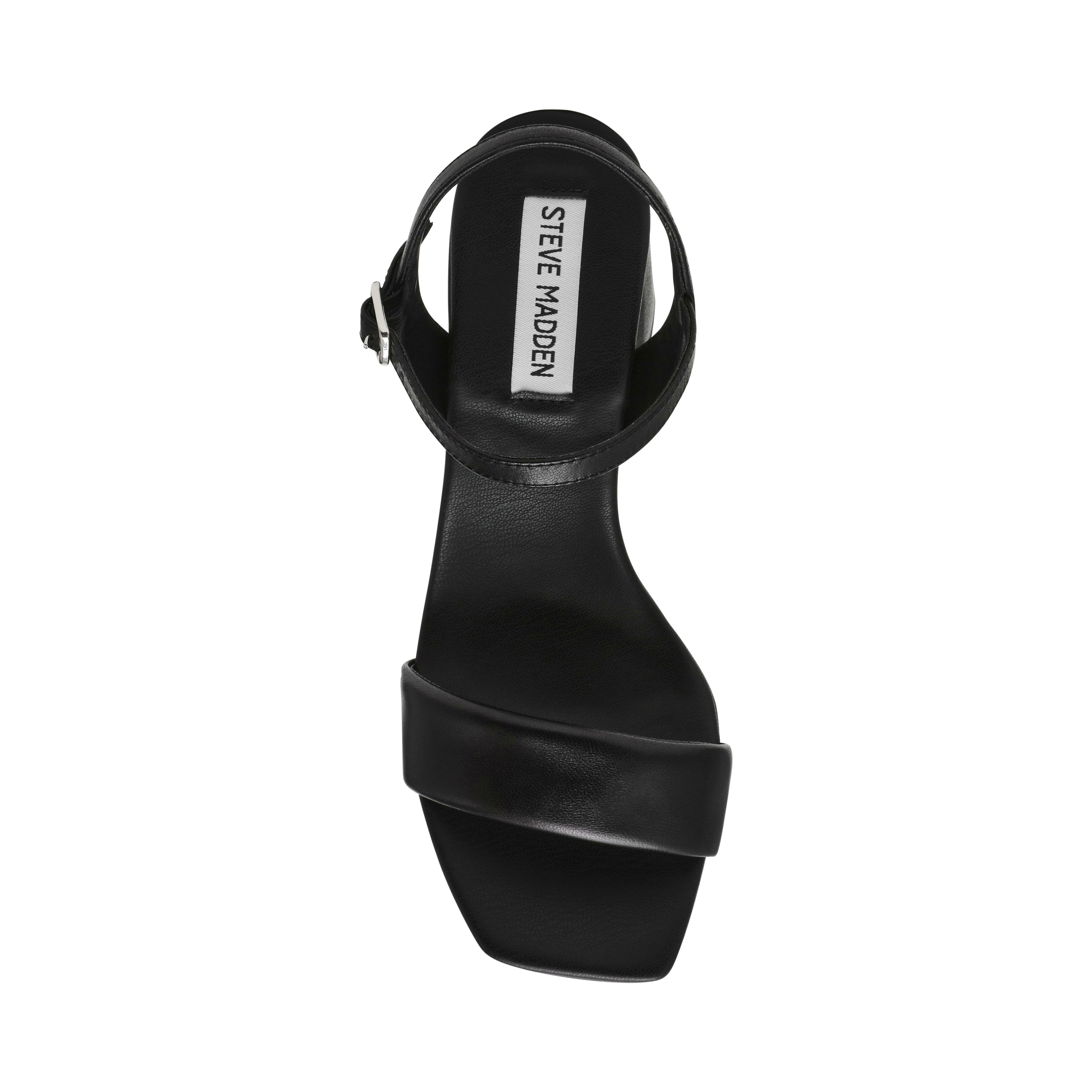 Layney Black  Heel Sandals