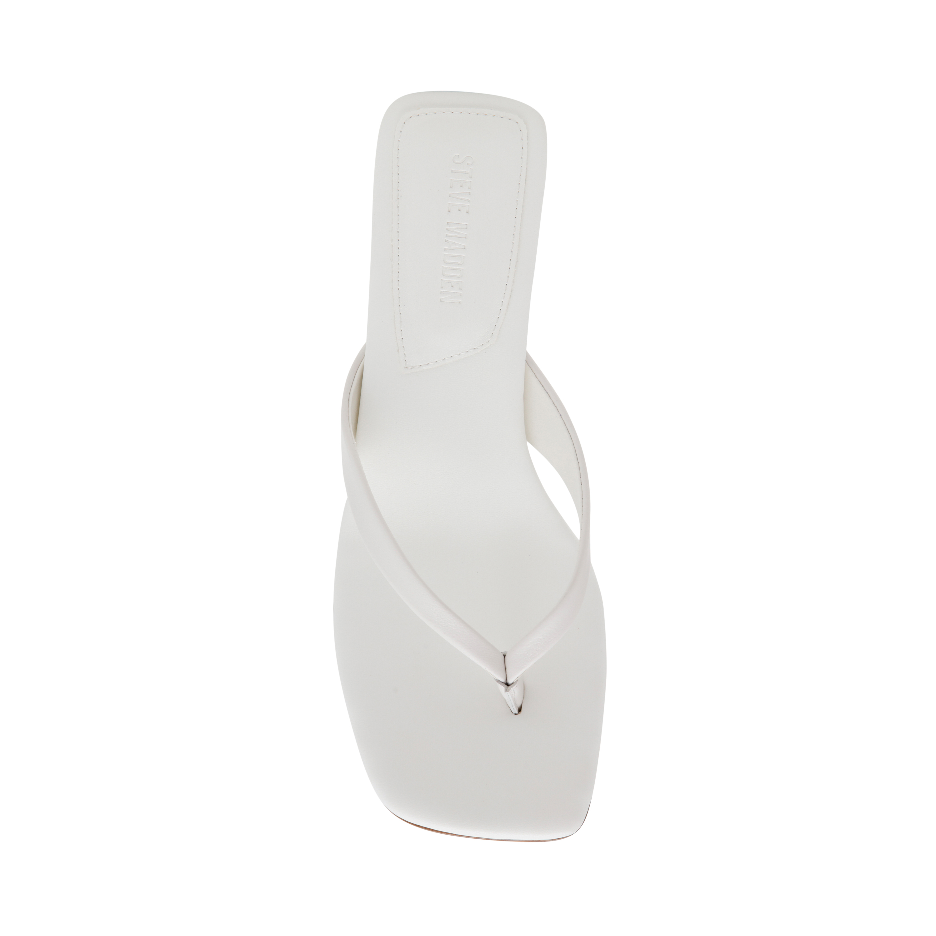 Heyley White  Heel Sandals