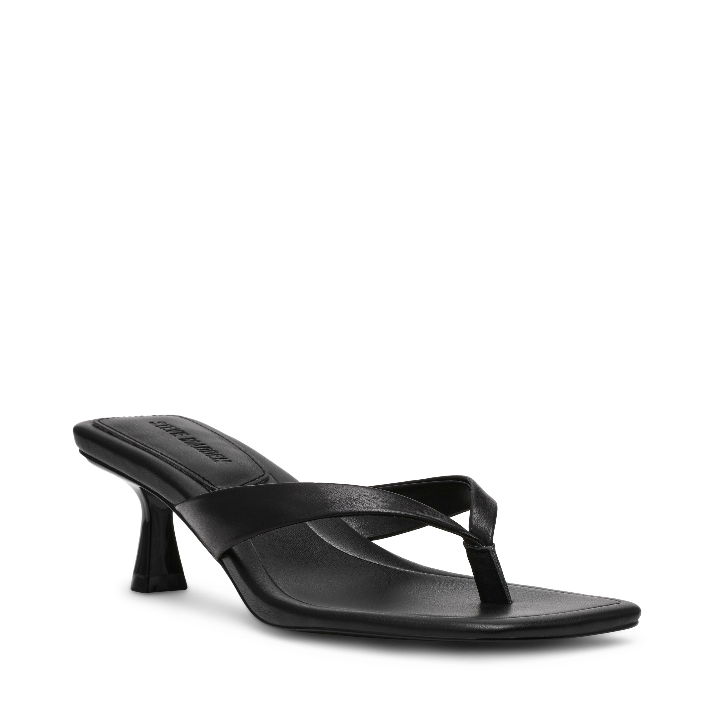 Heyley Black  Heel Sandals