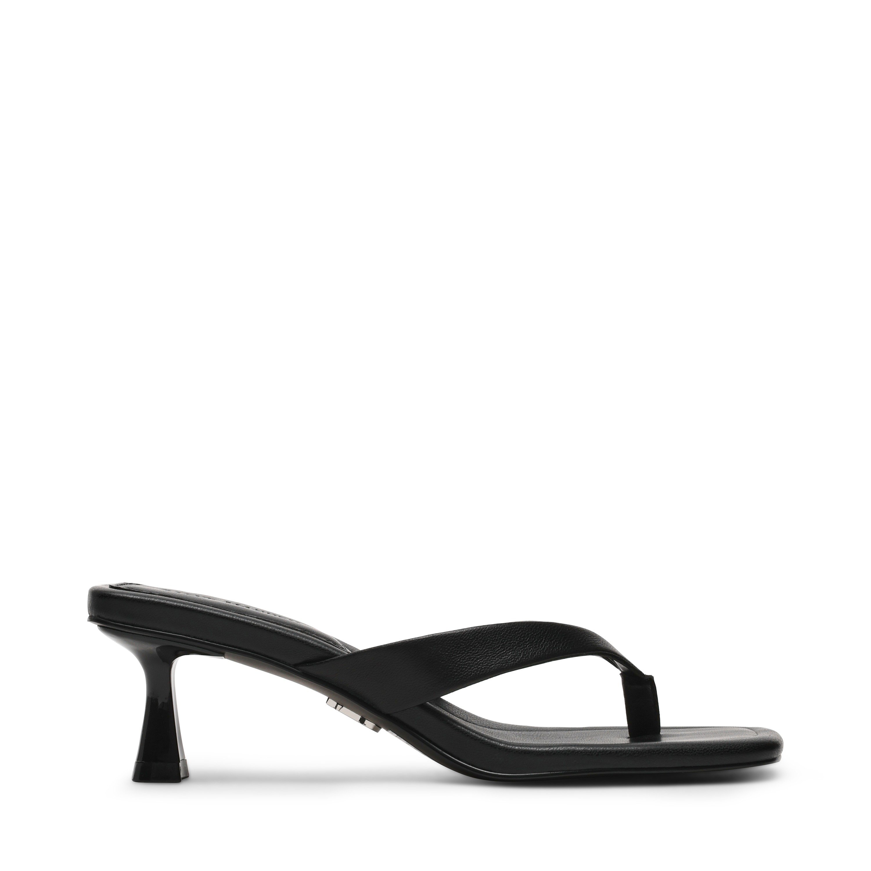 Heyley Black  Heel Sandals