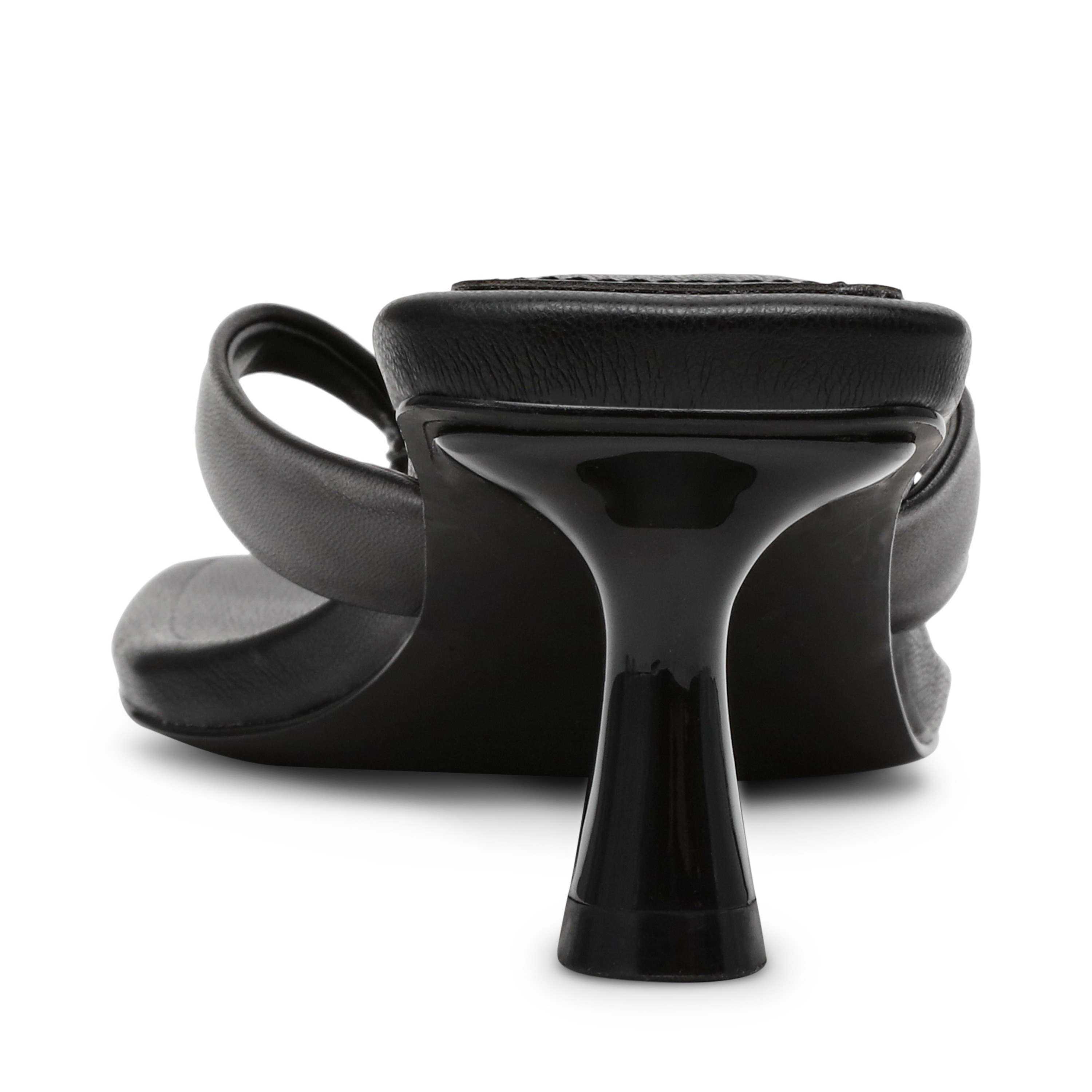 Heyley Black  Heel Sandals