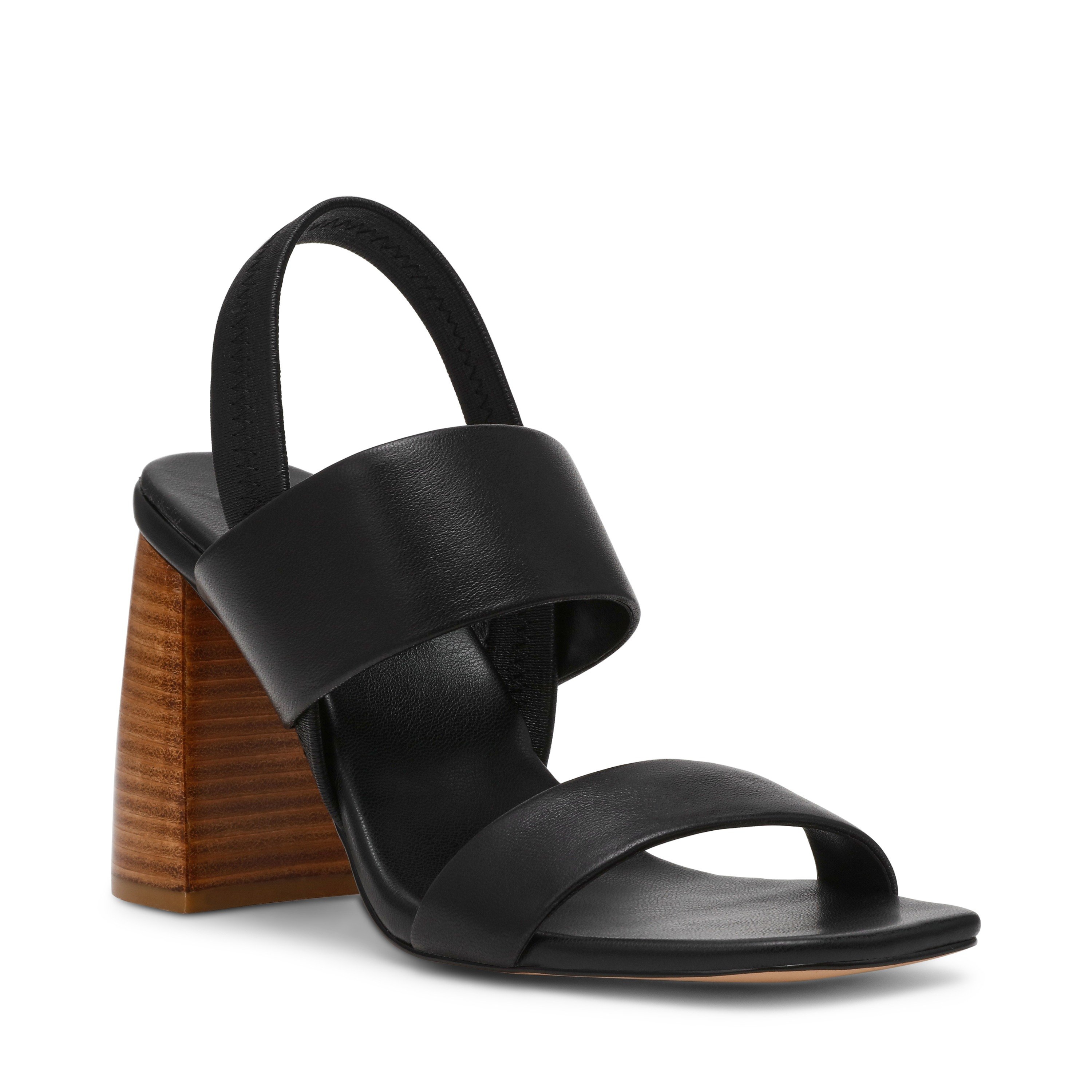 Maizie Black  Heel Sandals