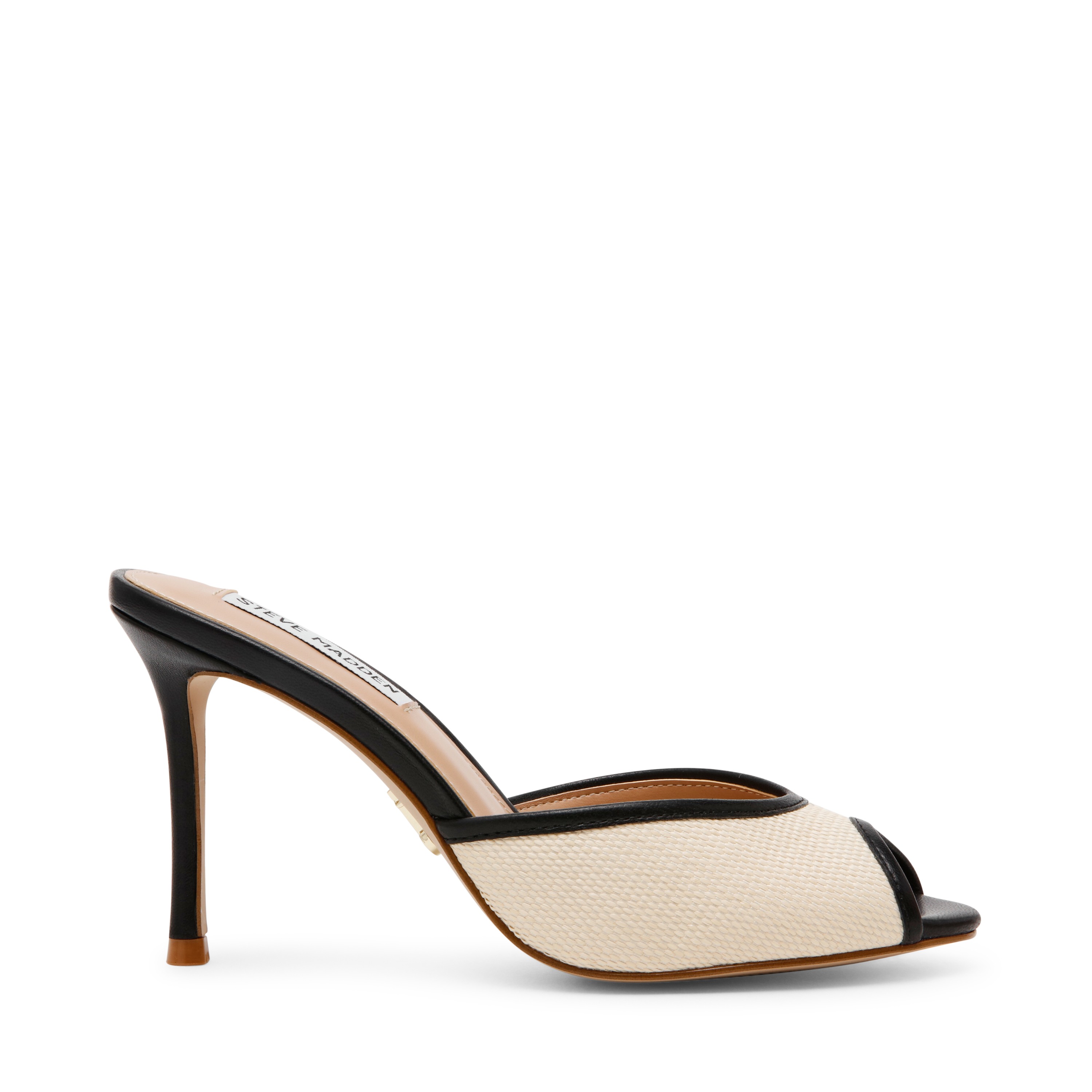 Ringside Black/Natural Heel Sandals