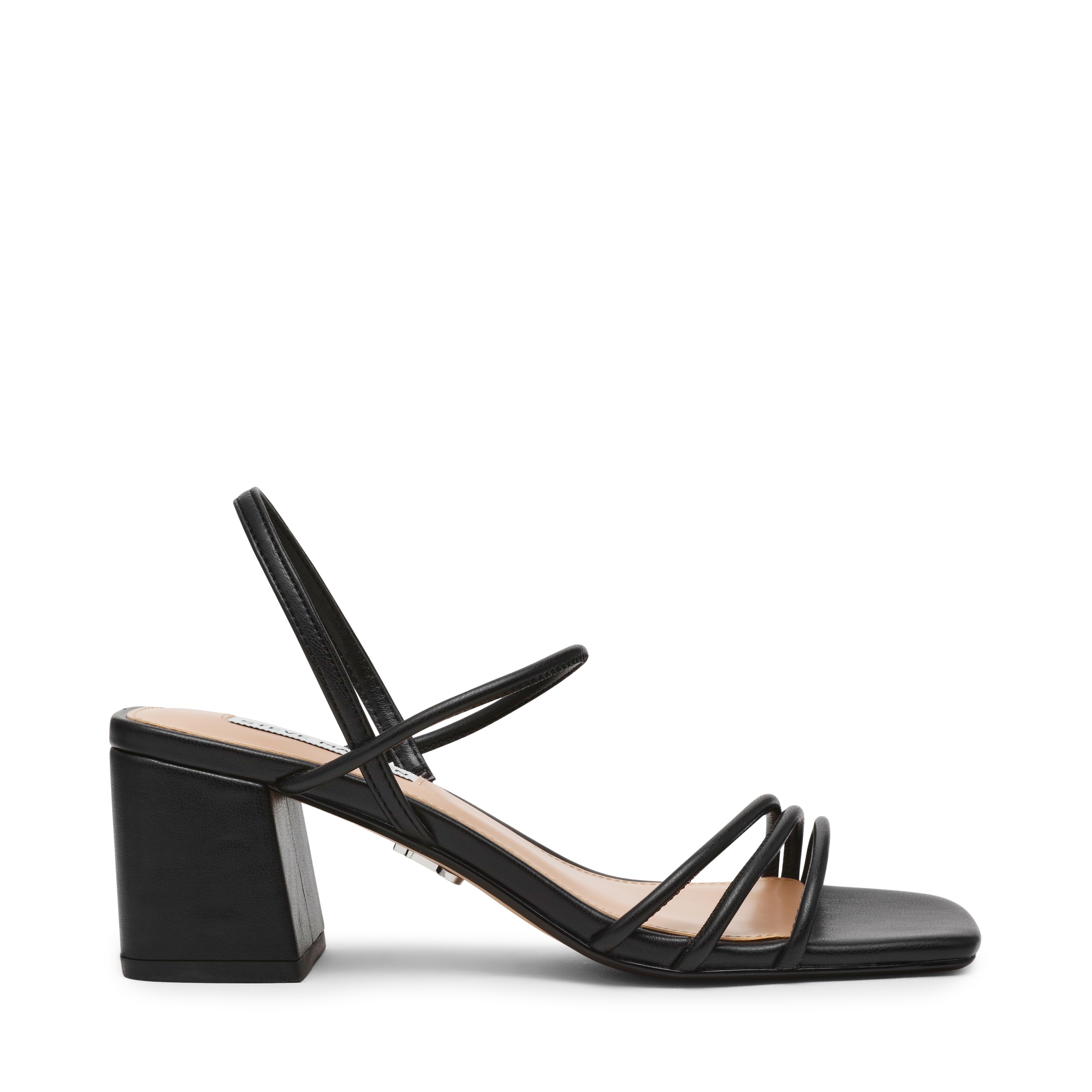 Zellie Black Heels Sandals