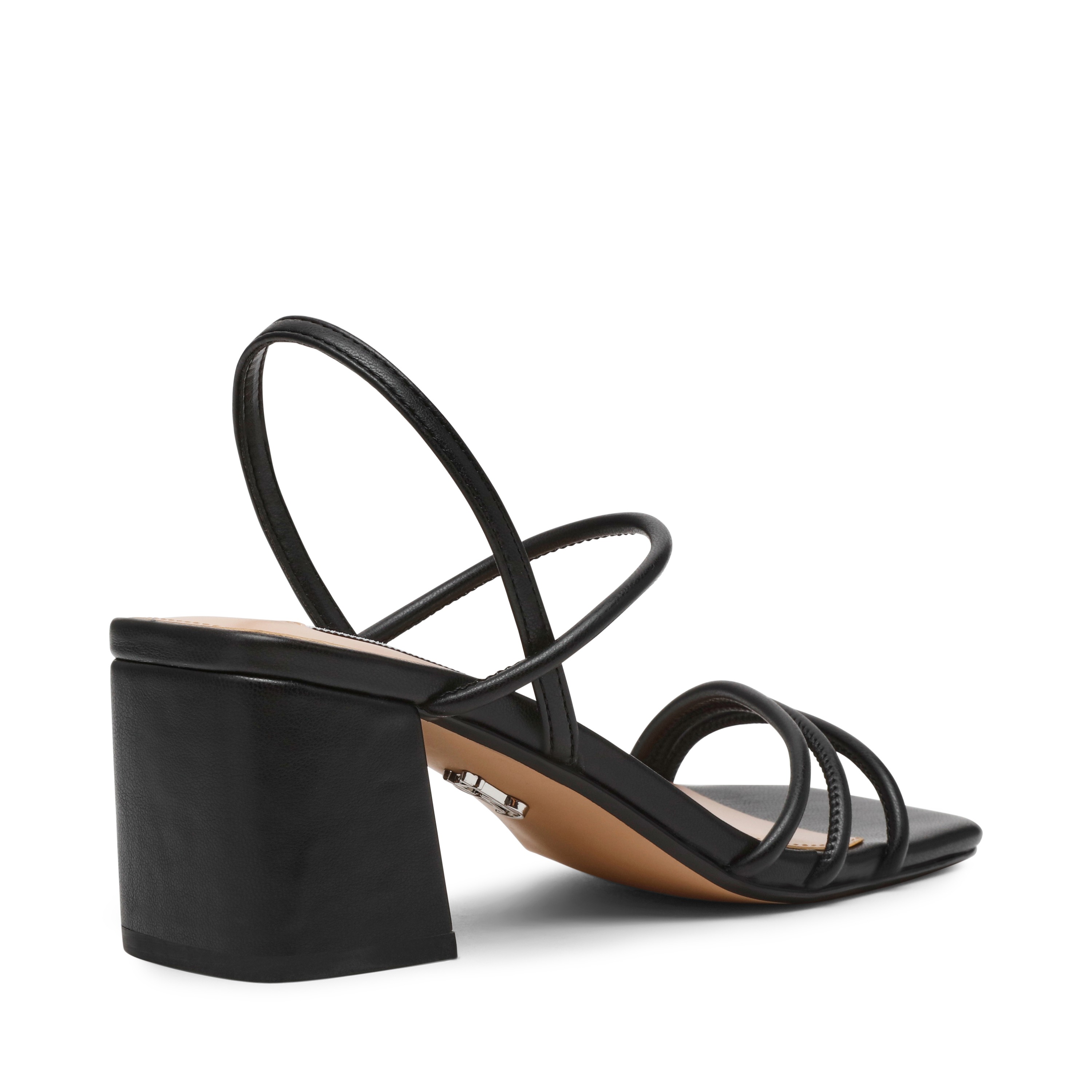 Zellie Black Heels Sandals