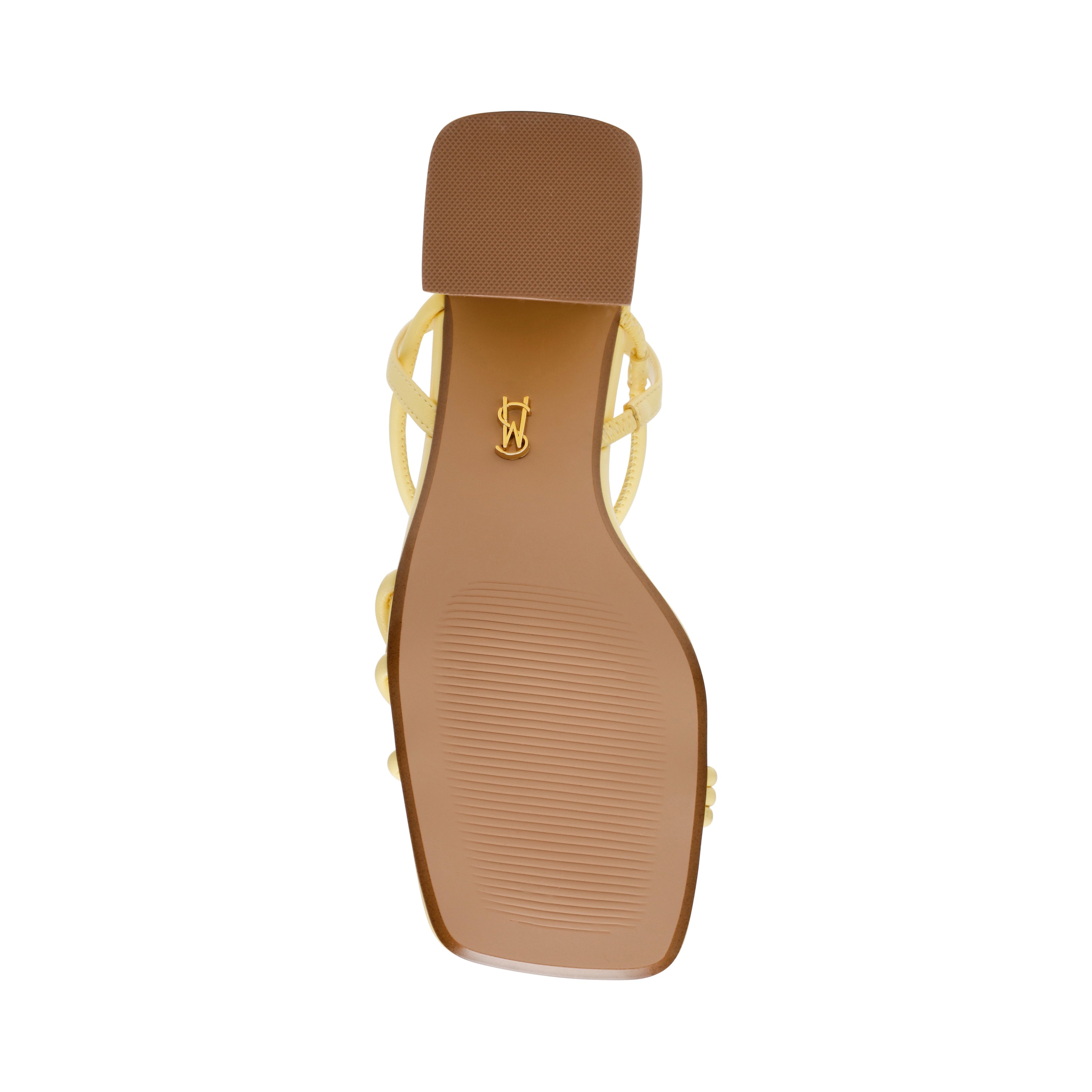 Zellie Yellow Heels Sandals