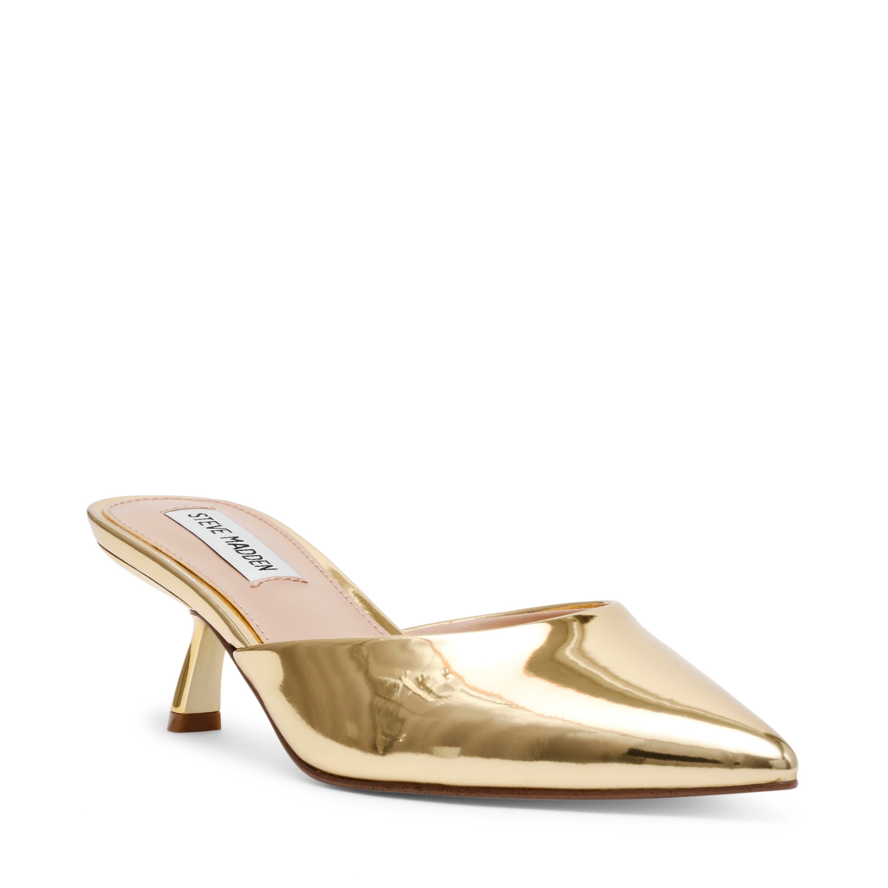 MICKI Gold Pumps