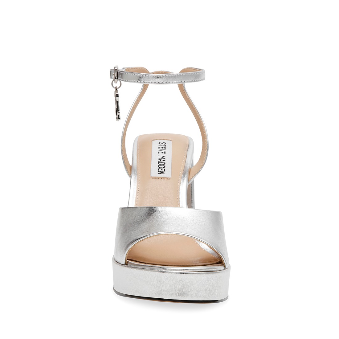 Zinfandel Silver Heels Sandals