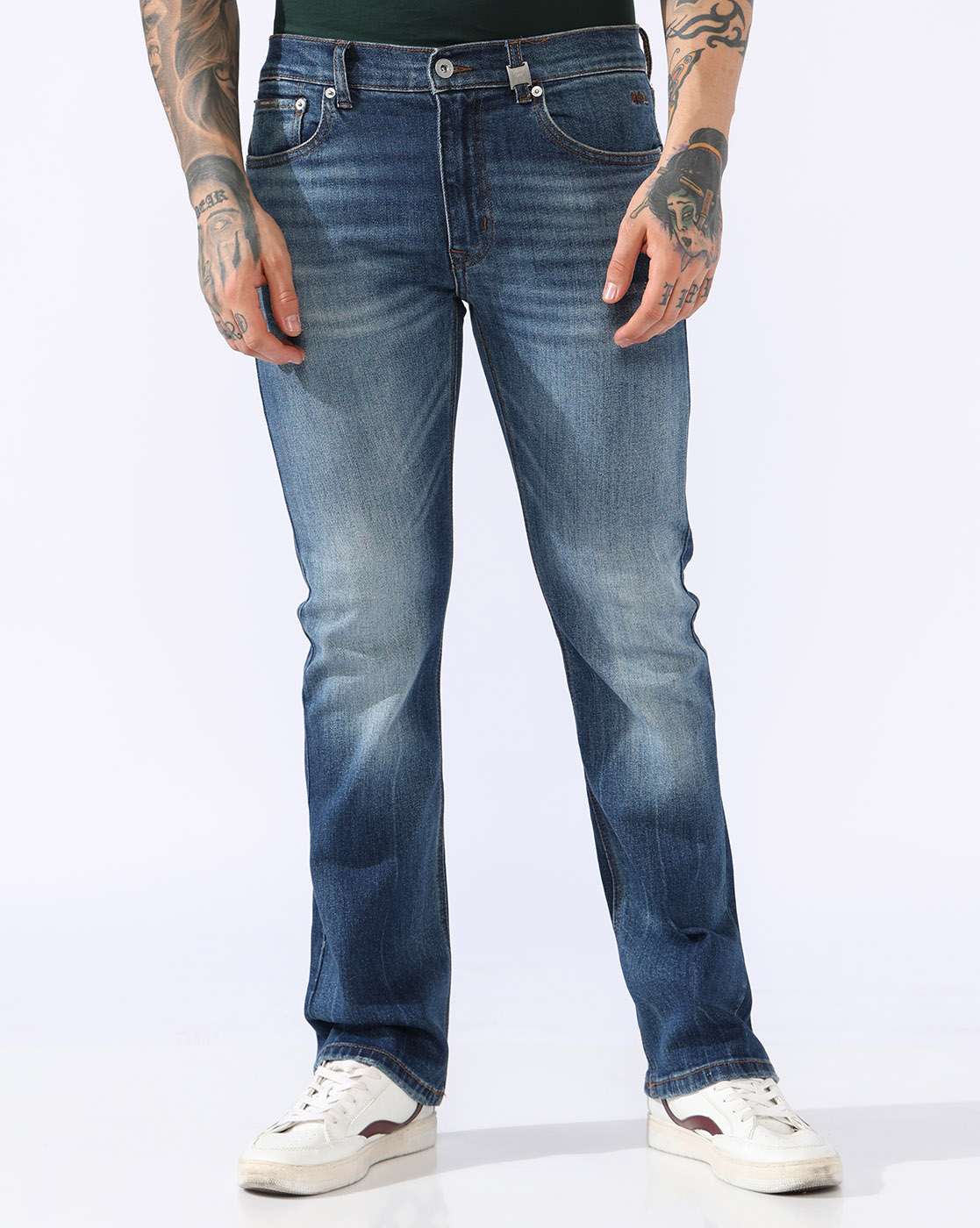 YOKOHAMA BOOTCUT AUTHENTIC WASH JEANS