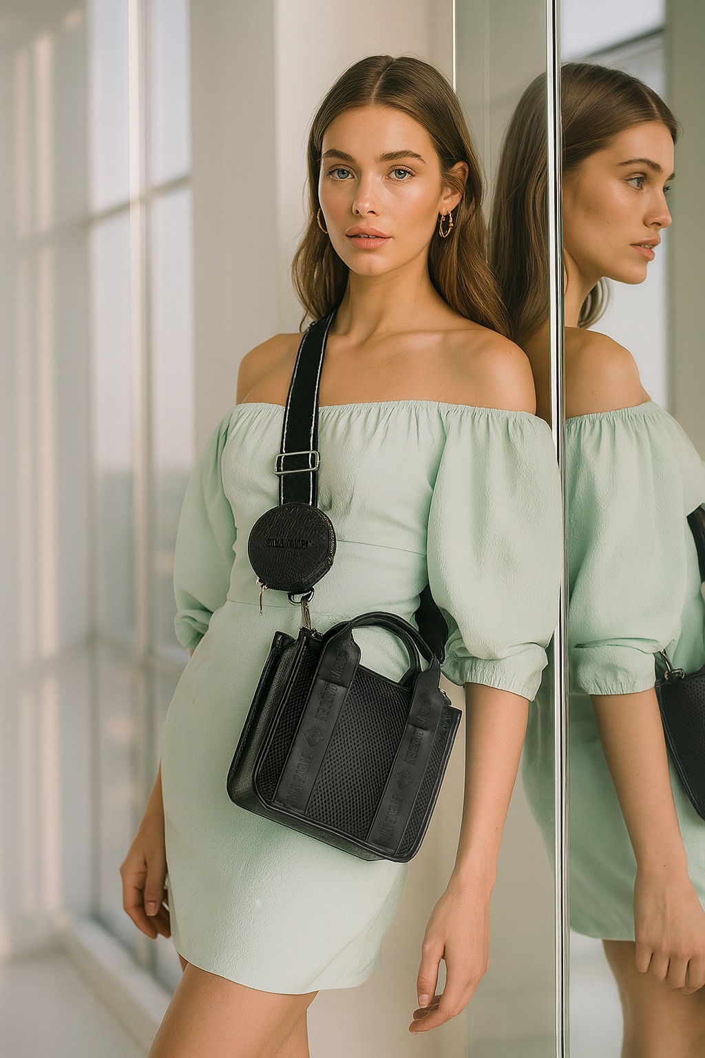 Bwebber Perf Black Satchel