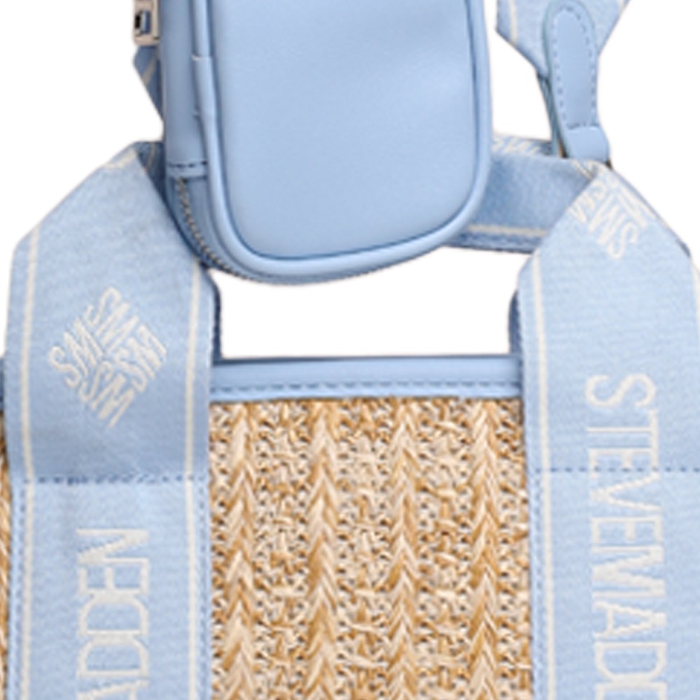 Bwebber Straw Blue Haze Satchel
