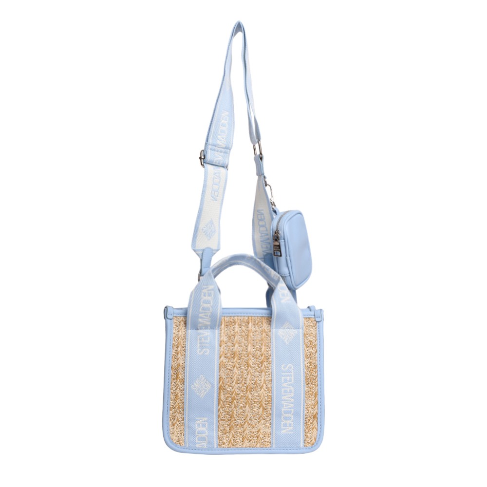 Bwebber Straw Blue Haze Satchel
