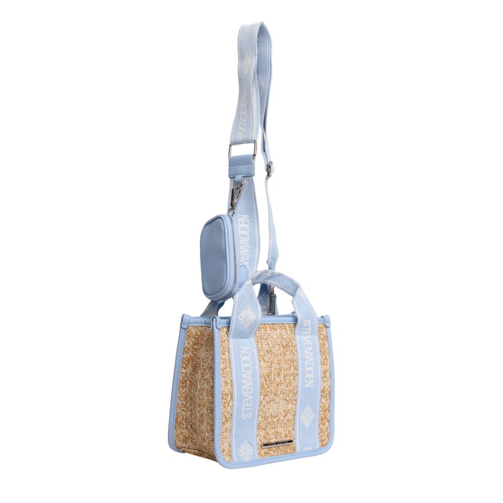 Bwebber Straw Blue Haze Satchel