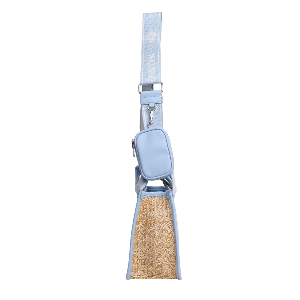 Bwebber Straw Blue Haze Satchel