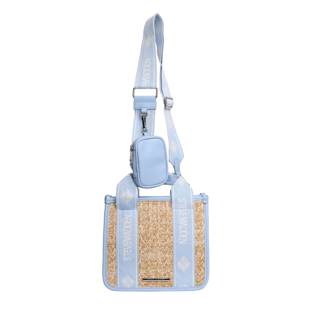 Bwebber Straw Blue Haze Satchel
