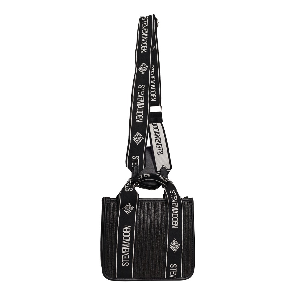 Bwebber Straw Black-Black Satchel
