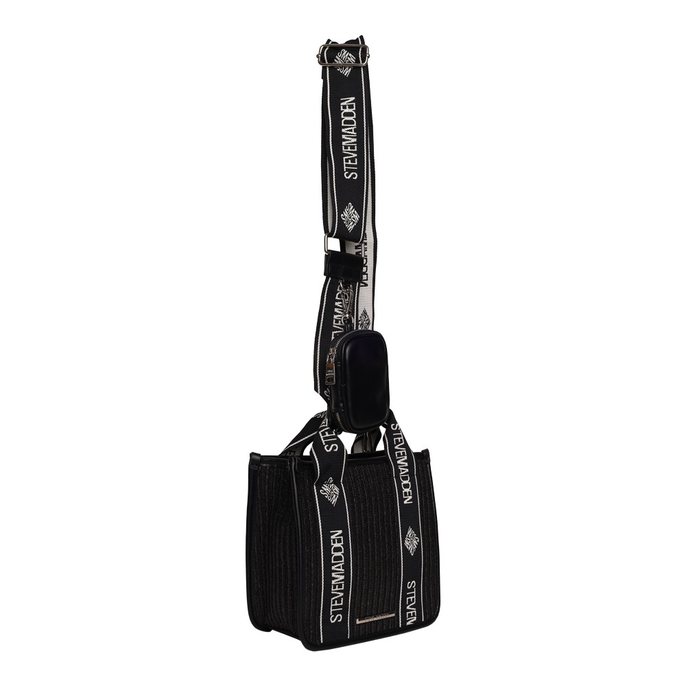 Bwebber Straw Black-Black Satchel