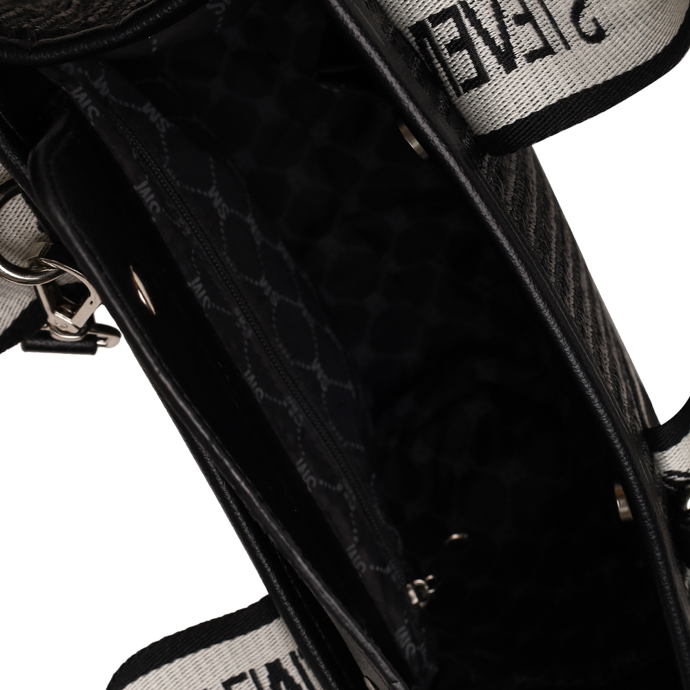 Bwebber Straw Black-Black Satchel