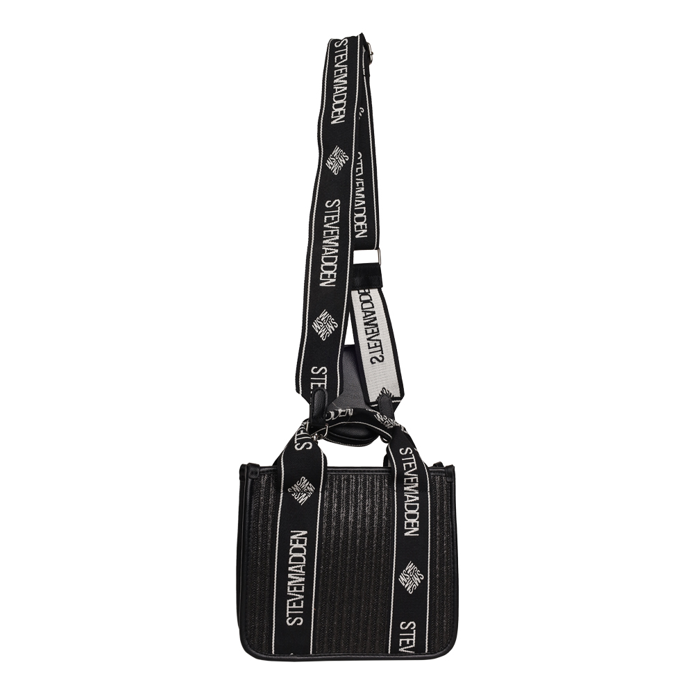 Bwebber Straw Black-Black Satchel