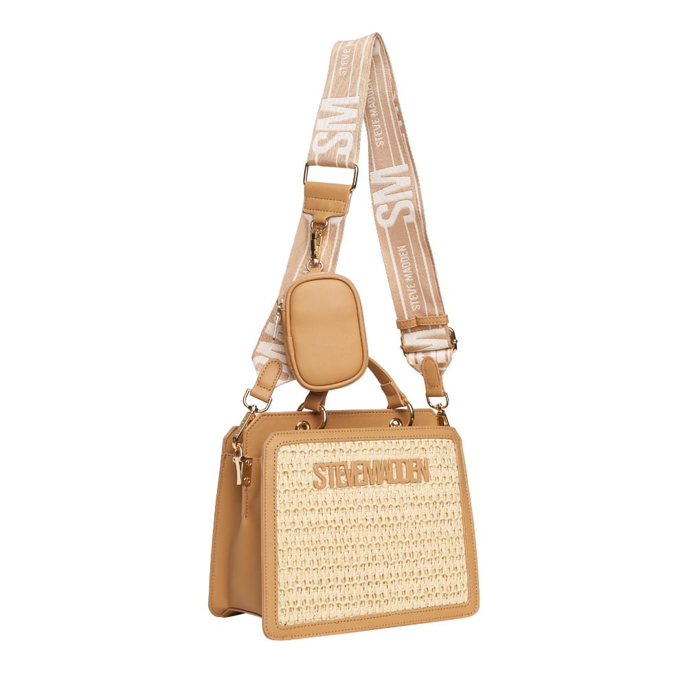 Bevelyn-S Camel Satchel