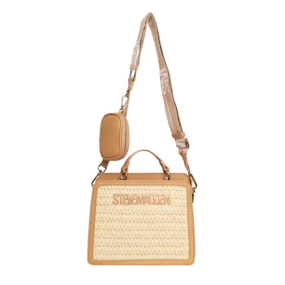 Bevelyn-S Camel Satchel