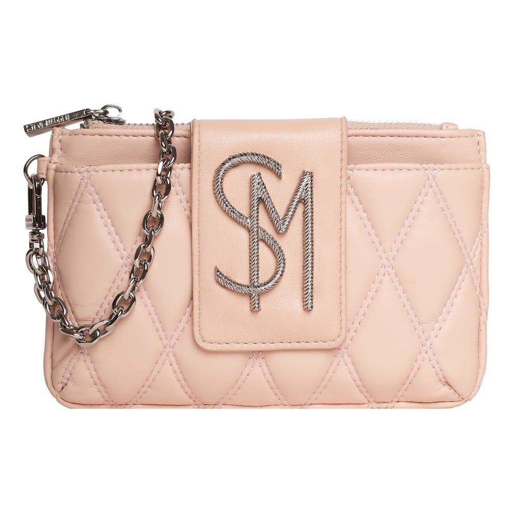 Bchev2 Linen Pink Clutches & Wallets