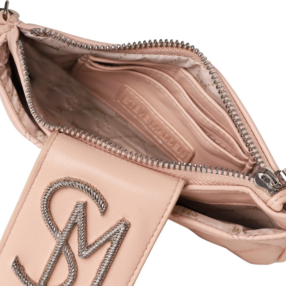 Bchev2 Linen Pink Clutches & Wallets