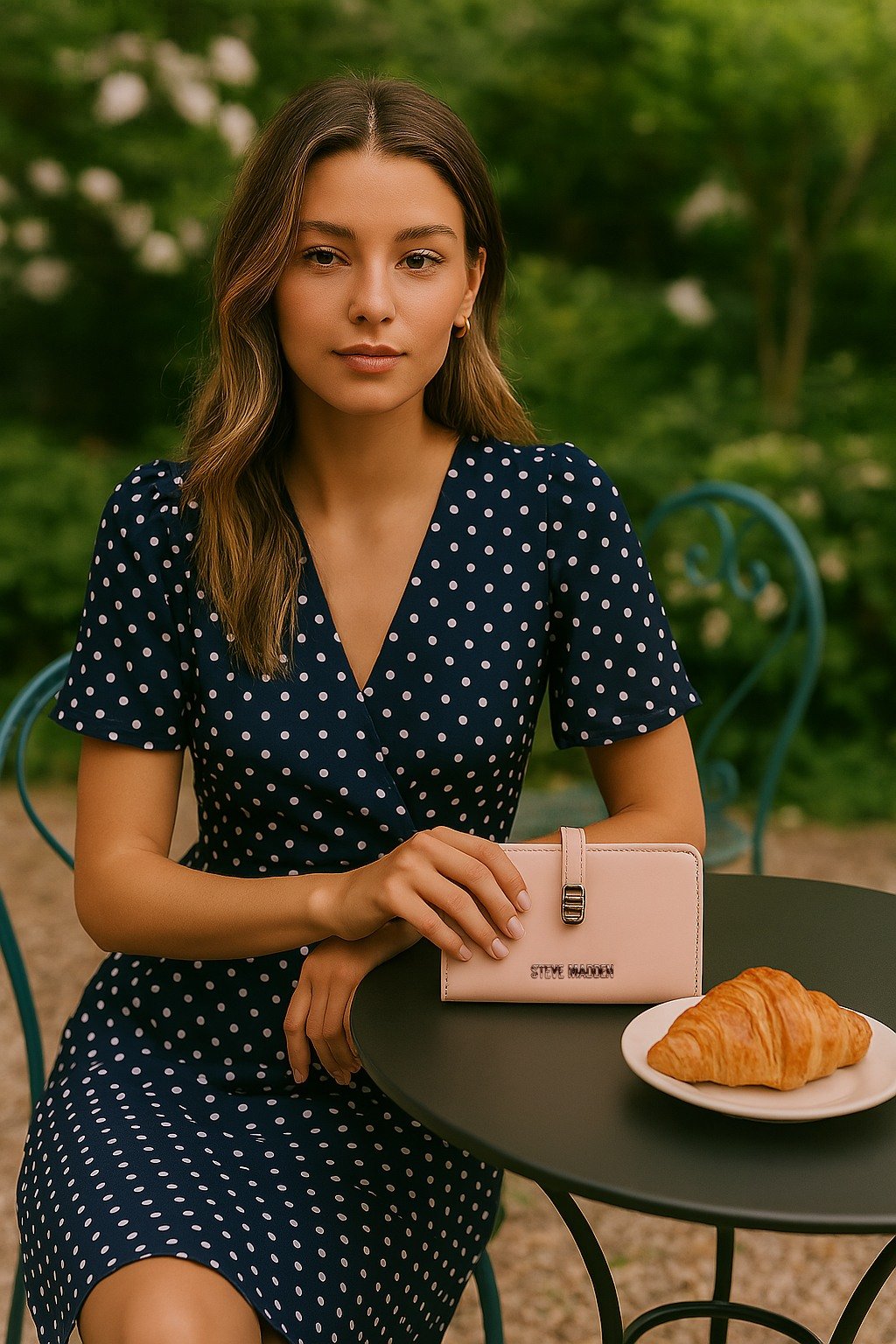 Blayer Linen Pink Clutches & Wallets