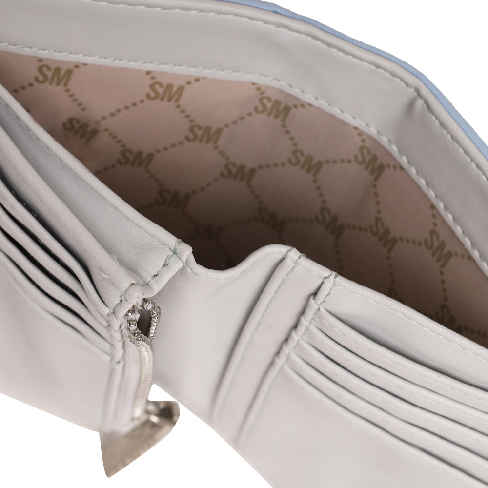 Blayer Ice Blue Clutches & Wallets