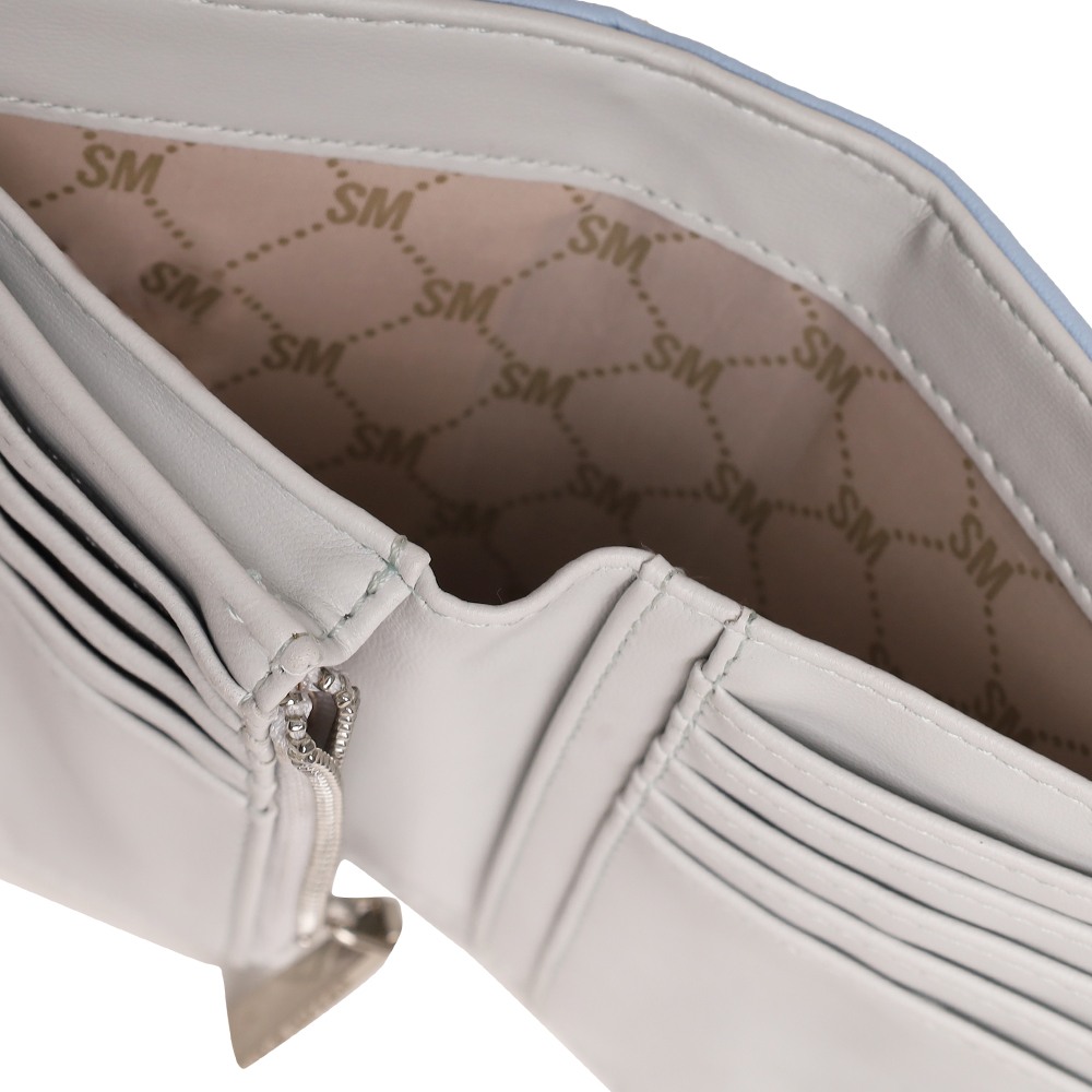 Blayer Ice Blue Clutches & Wallets