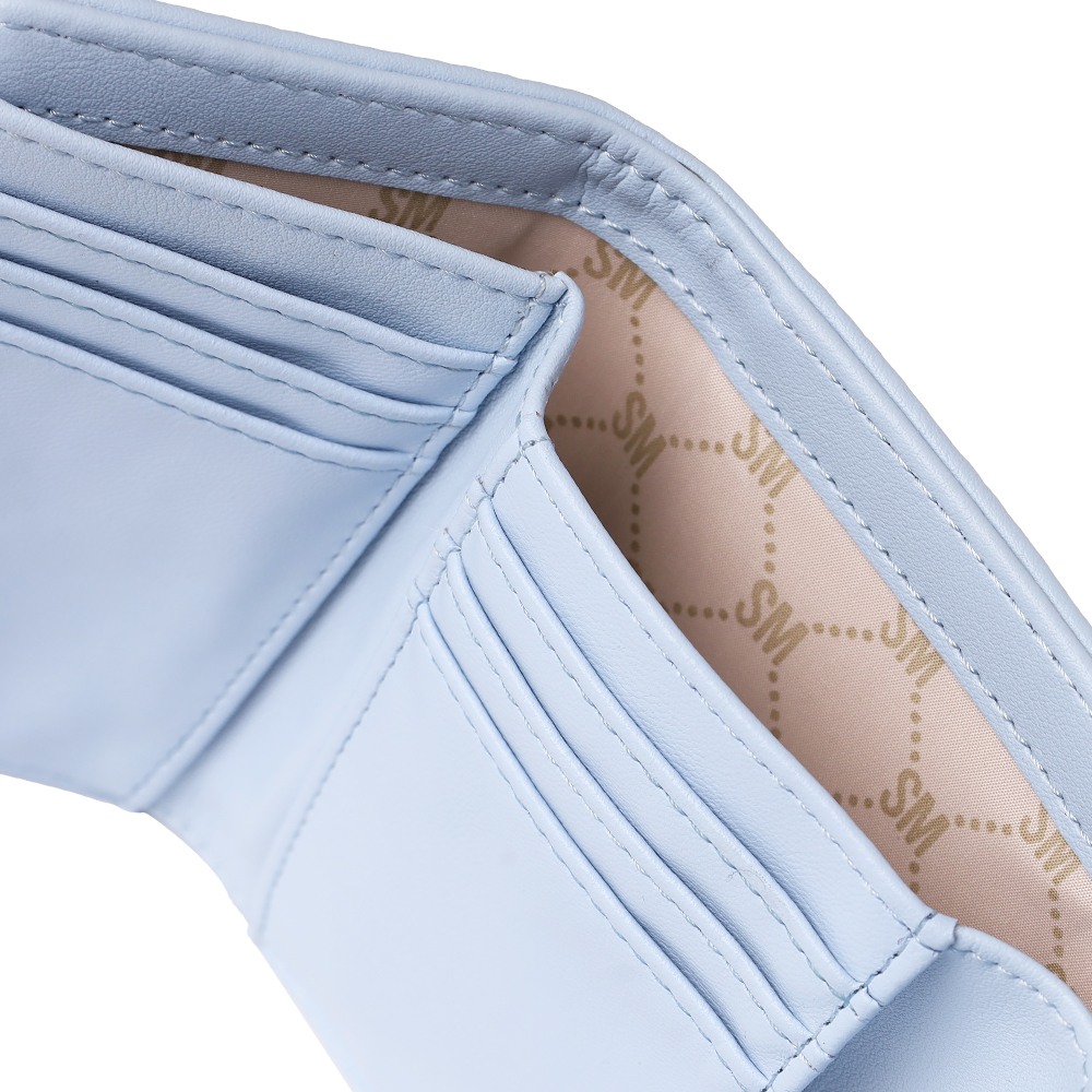Bharber Ice Blue Clutches & Wallets